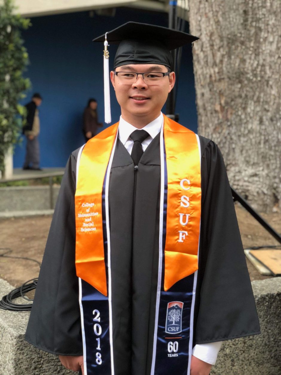 Eric Ngo tốt nghiệp